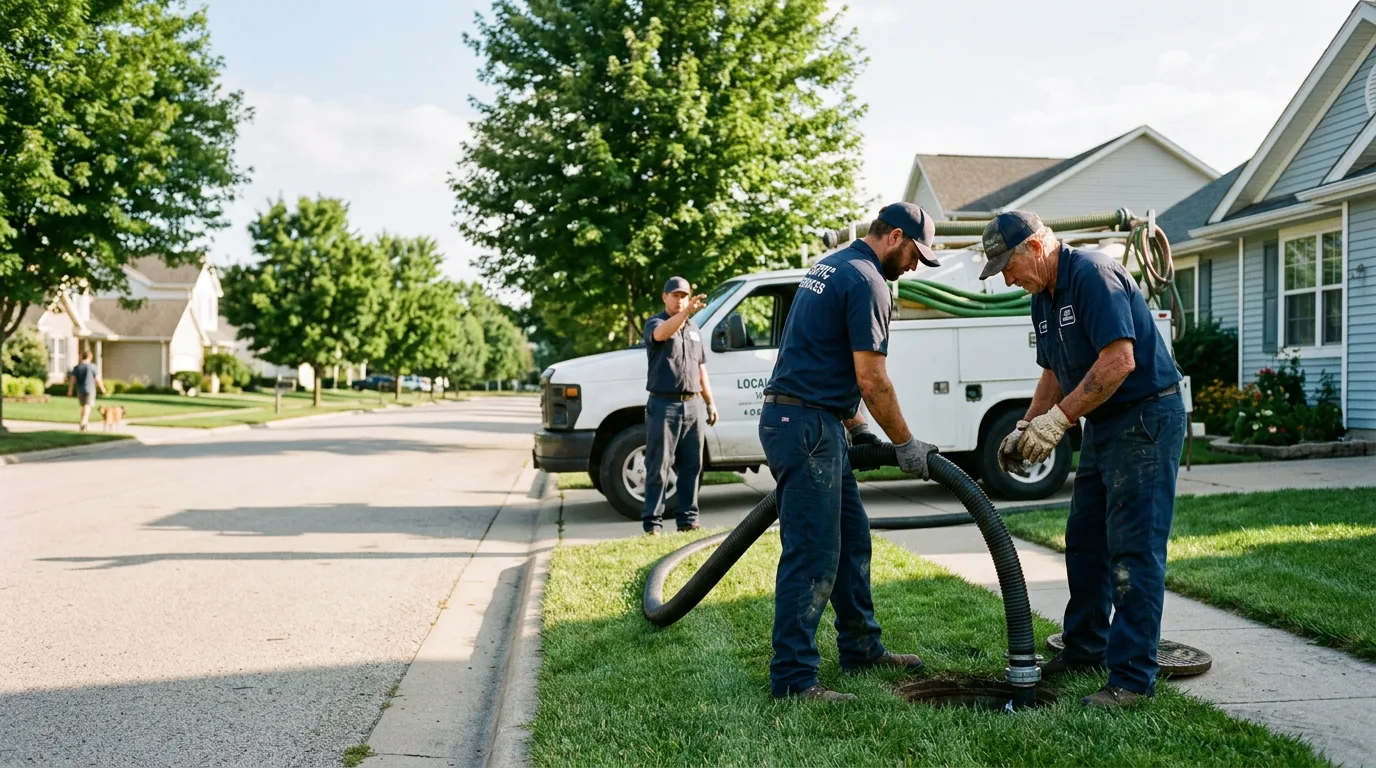 Septic Tank Cleaning in Glen Lyon, PA